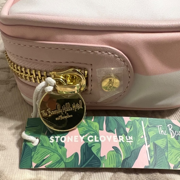 Stoney Clover Lane x Beverly Hills Hotel small pouch NWT - Picture 3 of 5
